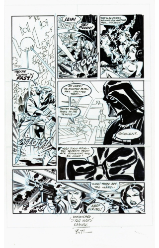 Illustration for article titled What If Batman: The Animated Series' Bruce Timm Made A Star Wars Comic?